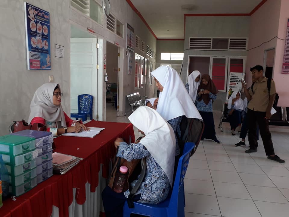Pelayanan Kesehatan Peduli Remaja (PKPR)  di Puskesmas Pasar Kuok