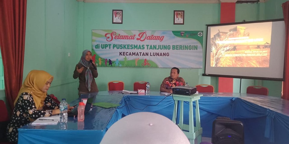 Pembentukan Pos UKK dilakukan di Puskesmas Tanjung Beringin 