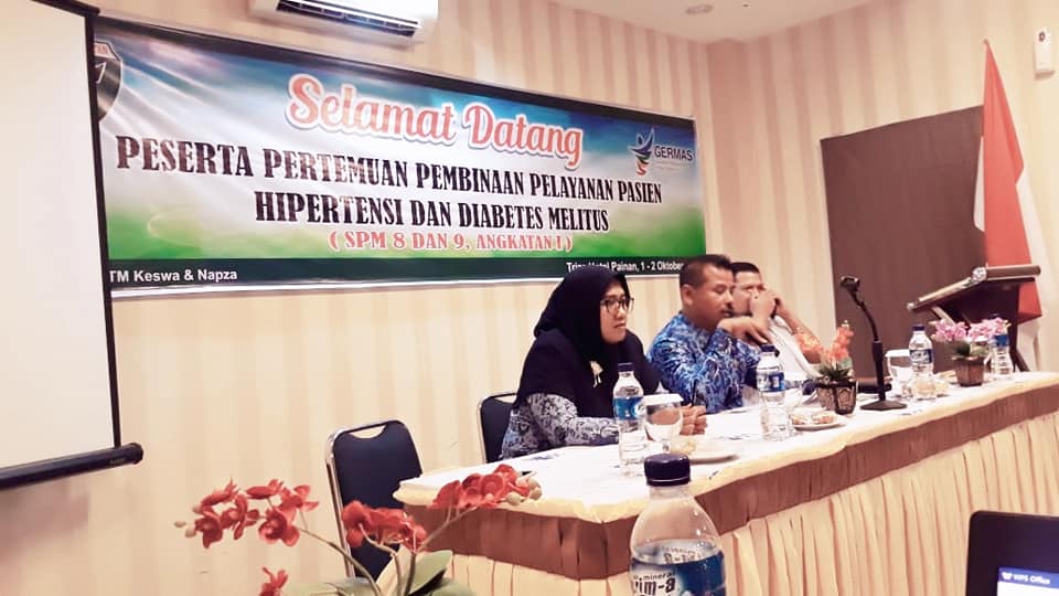 Pelatihan Peningkatan Kapasitas Petugas PTM Kabupaten  Pesisir Selatan