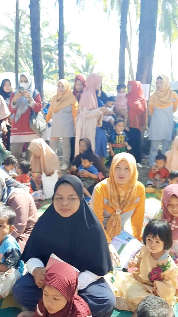 UPT Puskesmas Tarusan laksanakan kelas balita di Muaro Bantiang Tarusan