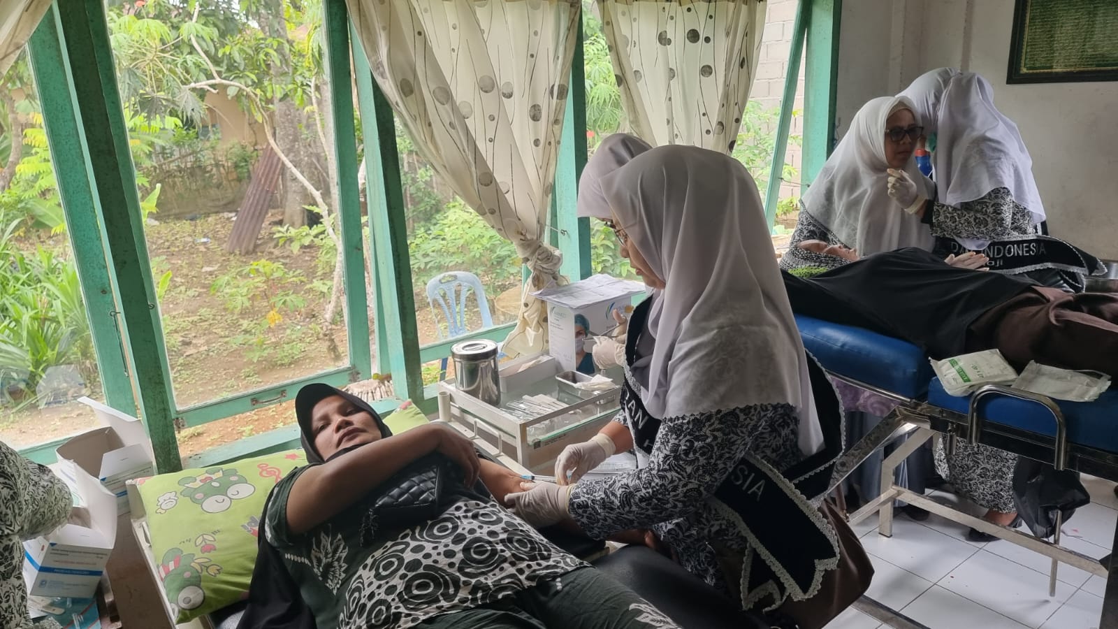 UPT Puskesmas Air Haji laksanaan gebyar pelayanan KB IUD dan Implant oleh BKKBN 
