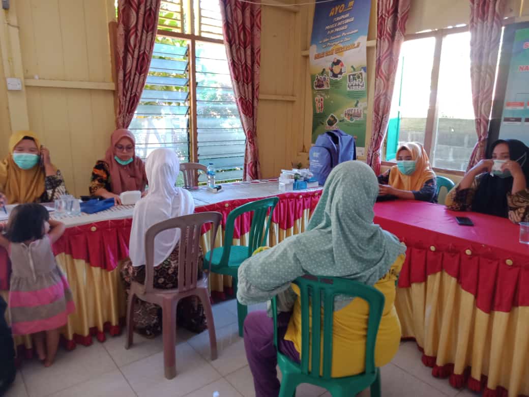 Puskesmas Tanjung Beringin, melaksanakan rangkaian kegiatan PTM(pencegahan penyakit tidak menular) d
