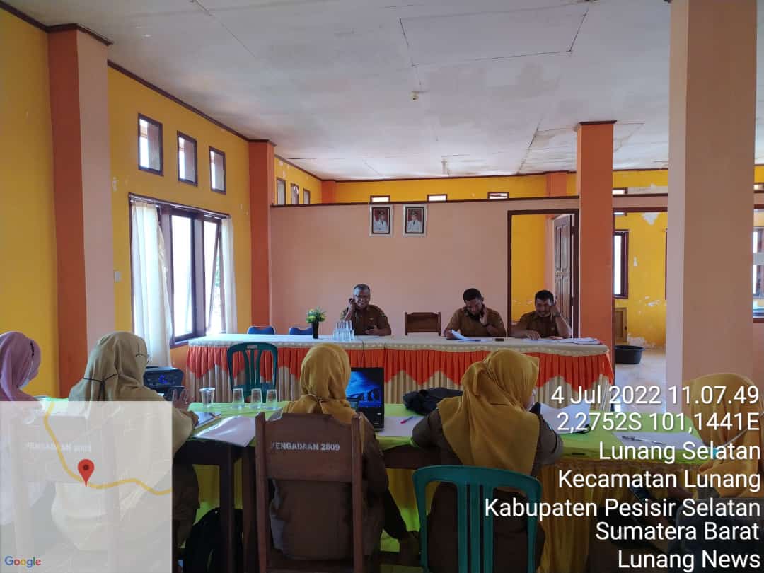 Puskesmas Tanjung Beringin lalukan  pertemuan dengan Tim dari Kantor Bapeda Bagian Klinik Inovasi Ka