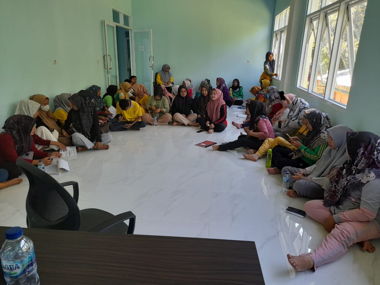 Pertemuan Penanggung Jawab Program Bersama Bidan Desa  Puskesmas Kayu Gadang