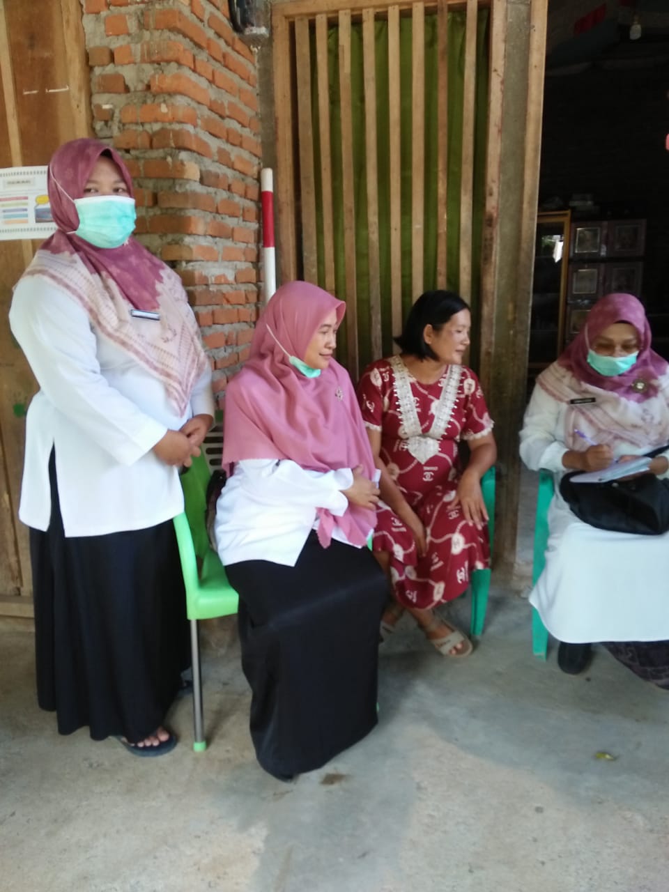 Kunjungan Rumah,Ibu Hamil Resiko Tinggi,di L.M Kulam, Wilayah Kerja UPT Puskesmas Koto Baru