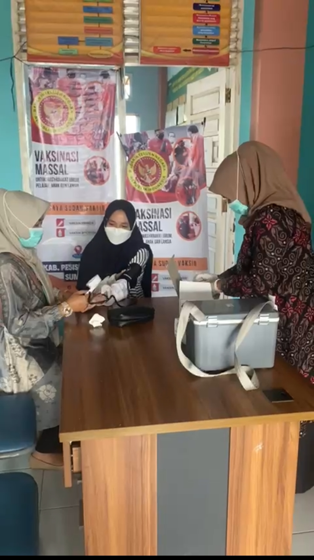 Program Imunisasi  Pusk Air Haji laksanakan Vaksinasi Covid 18 