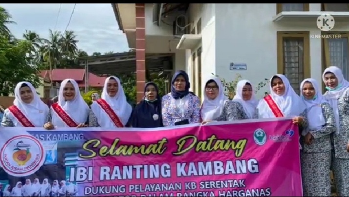 Dukungan Pelayanan KB Serentak oleh IBI ranting Kambang
