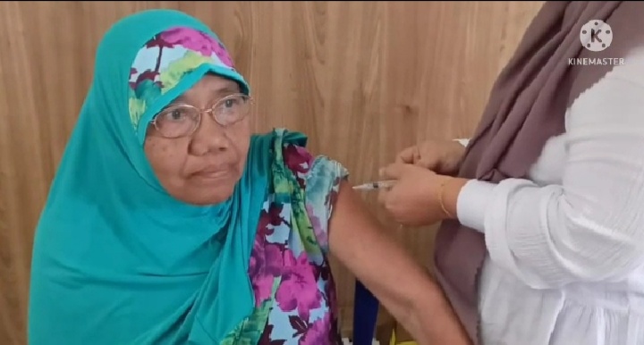 PUSKESMAS KAMBANG 17 JUNI 2022  lakukan Monitoring Pelaksanaan Vaksinasi Dosis Ketiga (Booster) untu